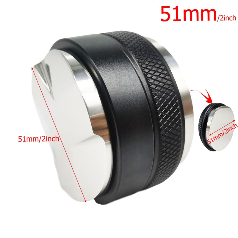 Food Grade 51/53/58mm Coffee Tamper Wooden Handle Barista Espresso maker Grinder Handmade High