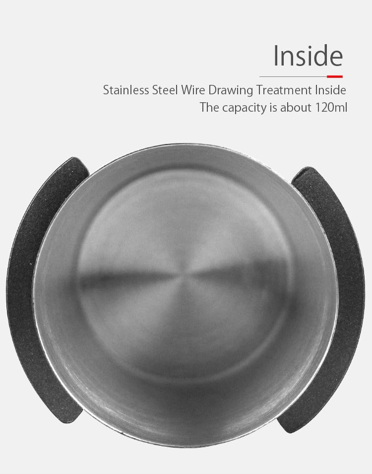 Stainless Steel Coffee Dosing Cup Powder Feeder Part Espresso Machine Dosing Cup