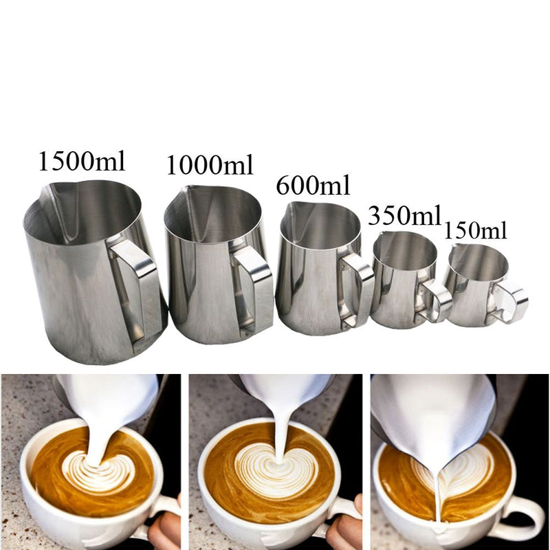 High Qaulity Stainless Steel Milk Frothing Jug Espresso Coffee Pitcher Barista Craft Coffee Latte