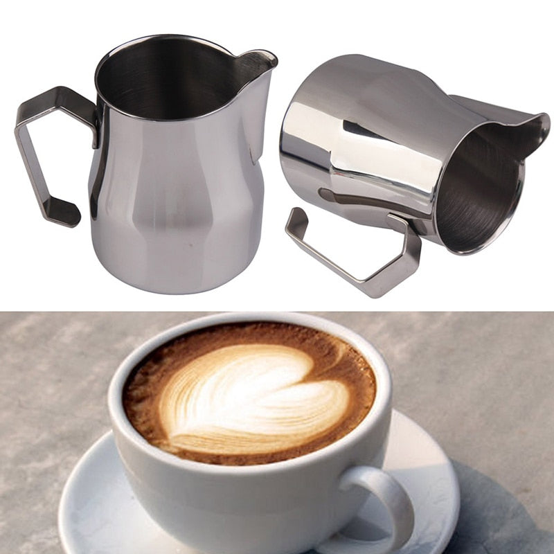High Quality Stainless Steel Coffee Jug Mug Cup Espresso For Moka Coffee Milk Latte Art Frothing Jug
