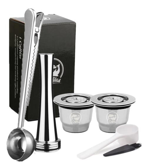 ICafilas For Refillable Nespresso Coffee Capsule Crema Espresso Reusable New Refillable For Coffee Filter