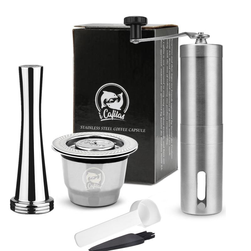 ICafilas For Refillable Nespresso Coffee Capsule Crema Espresso Reusable New Refillable For Coffee Filter