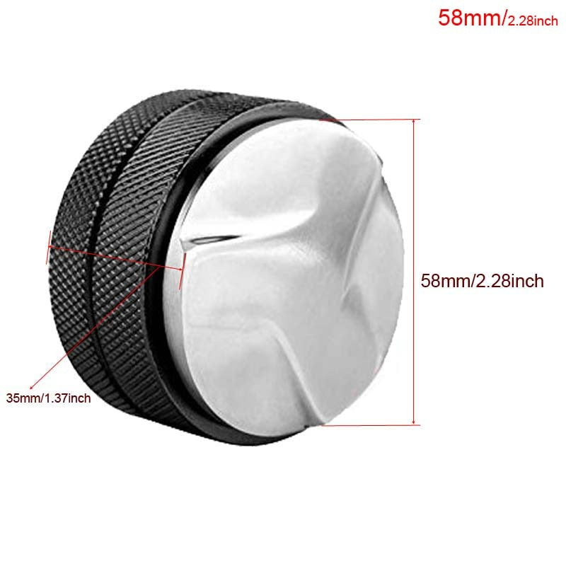 Coffee Tamper 51mm Espresso Tamper 51/53/54/58mm Aluminum Alloy Coffee Mat Stainless Steel