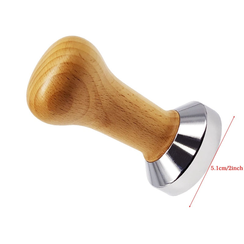 Coffee Tamper 51mm Espresso Tamper 51/53/54/58mm Aluminum Alloy Coffee Mat Stainless Steel