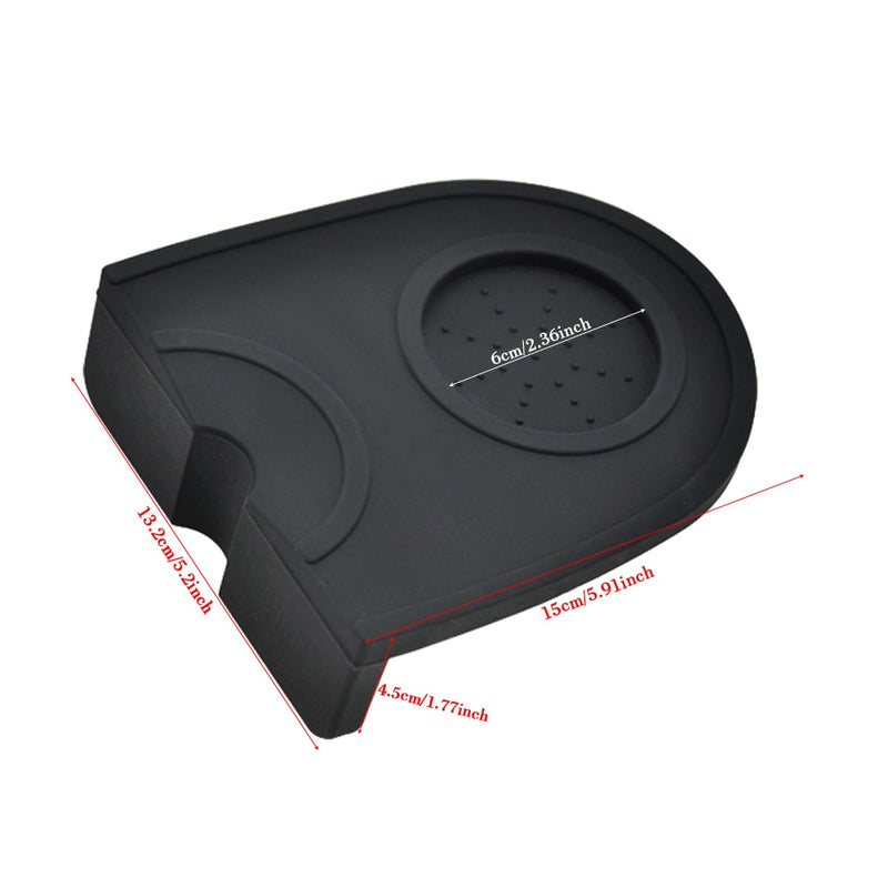 Coffee Tamper 51mm Espresso Tamper 51/53/54/58mm Aluminum Alloy Coffee Mat Stainless Steel