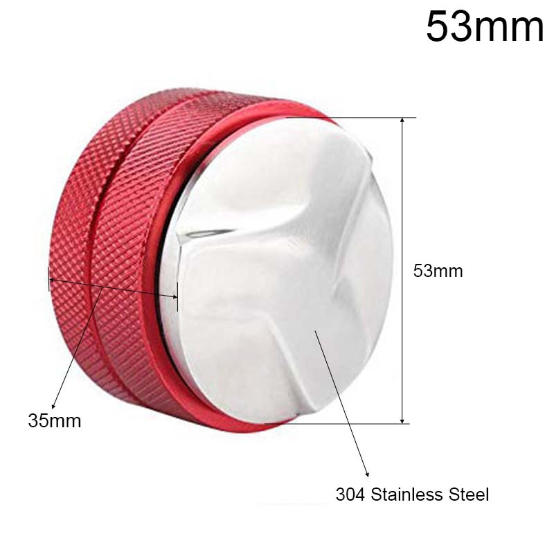 Coffee Tamper 51mm Espresso Tamper 51/53/54/58mm Aluminum Alloy Coffee Mat Stainless Steel