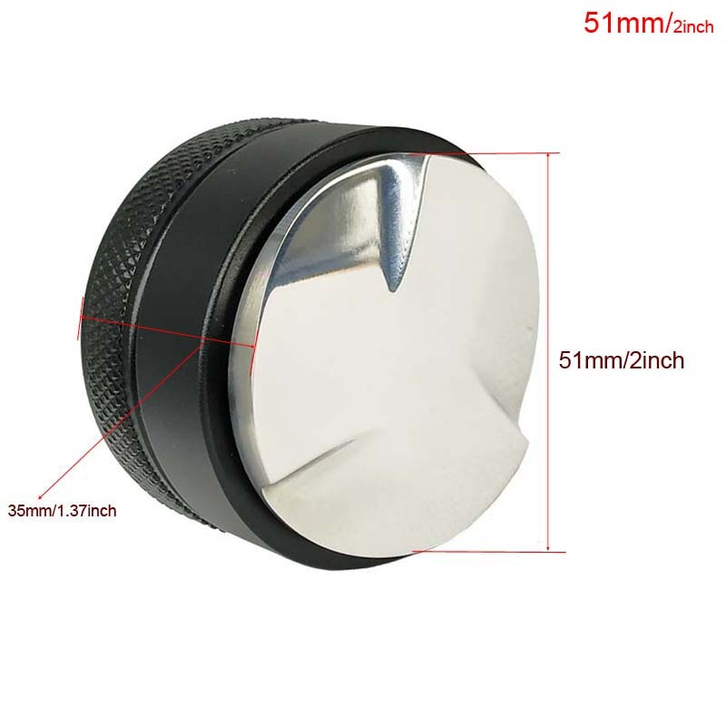 Coffee Tamper 51mm Espresso Tamper 51/53/54/58mm Aluminum Alloy Coffee Mat Stainless Steel