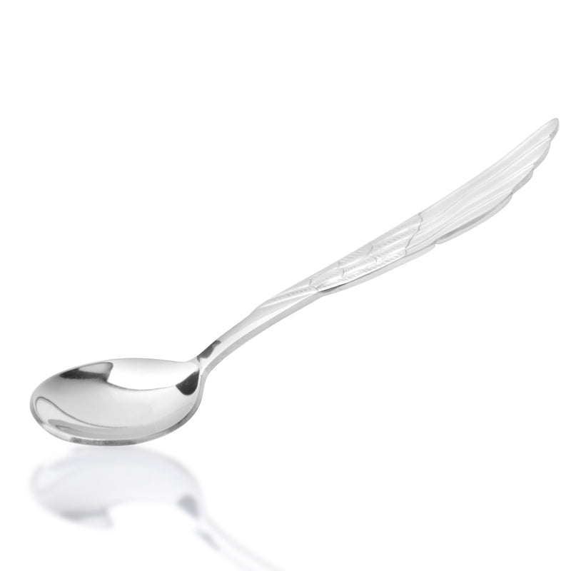 Kitchen Bar Coffeeware Coffee Scoops Stainless Steel Angel Wing Western Tableware Coffee Spoon