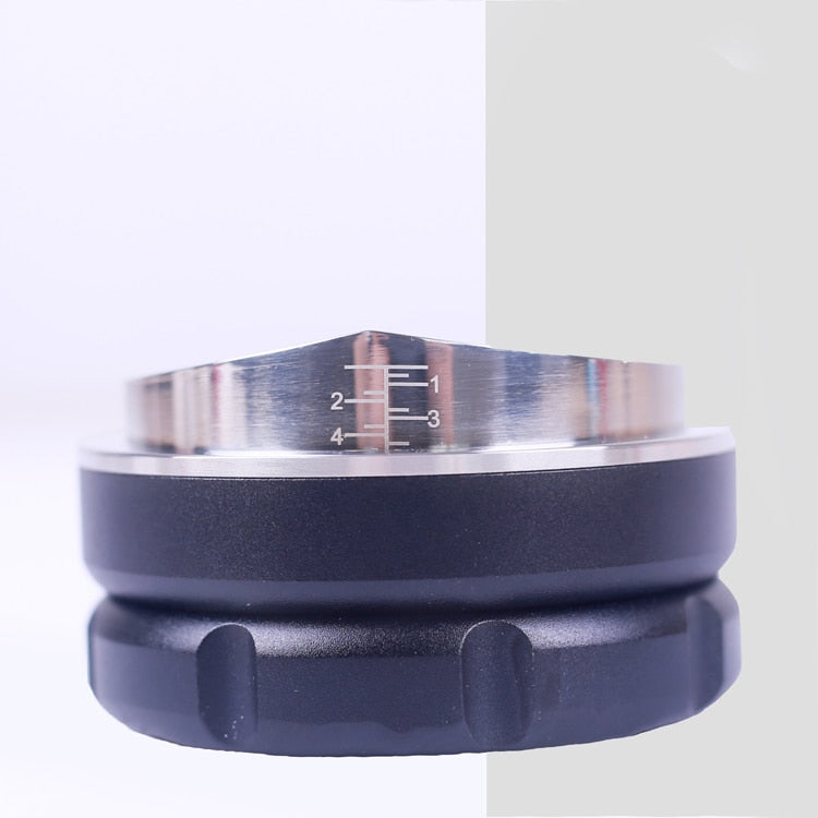 Manual Barista Powder Coffee Espresso Latte 58mm Coffee Tamper Distributor Leveler Tool single line