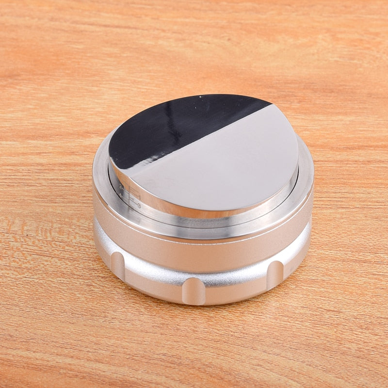 Manual Barista Powder Coffee Espresso Latte 58mm Coffee Tamper Distributor Leveler Tool single line