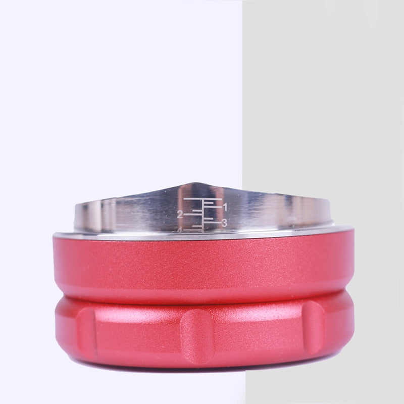 Manual Barista Powder Coffee Espresso Latte 58mm Coffee Tamper Distributor Leveler Tool single line