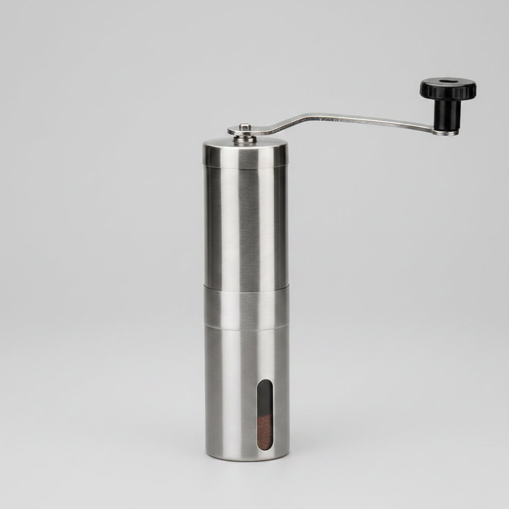 Compact Manual Coffee Grinder with Ceramic Burr