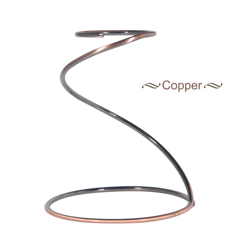 Spiral Coffee Dripper Paperless, Reusable Pour Over Coffee Filter Stand,Permanent Coffee Dripper