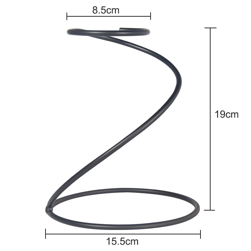 Spiral Coffee Dripper Paperless, Reusable Pour Over Coffee Filter Stand,Permanent Coffee Dripper