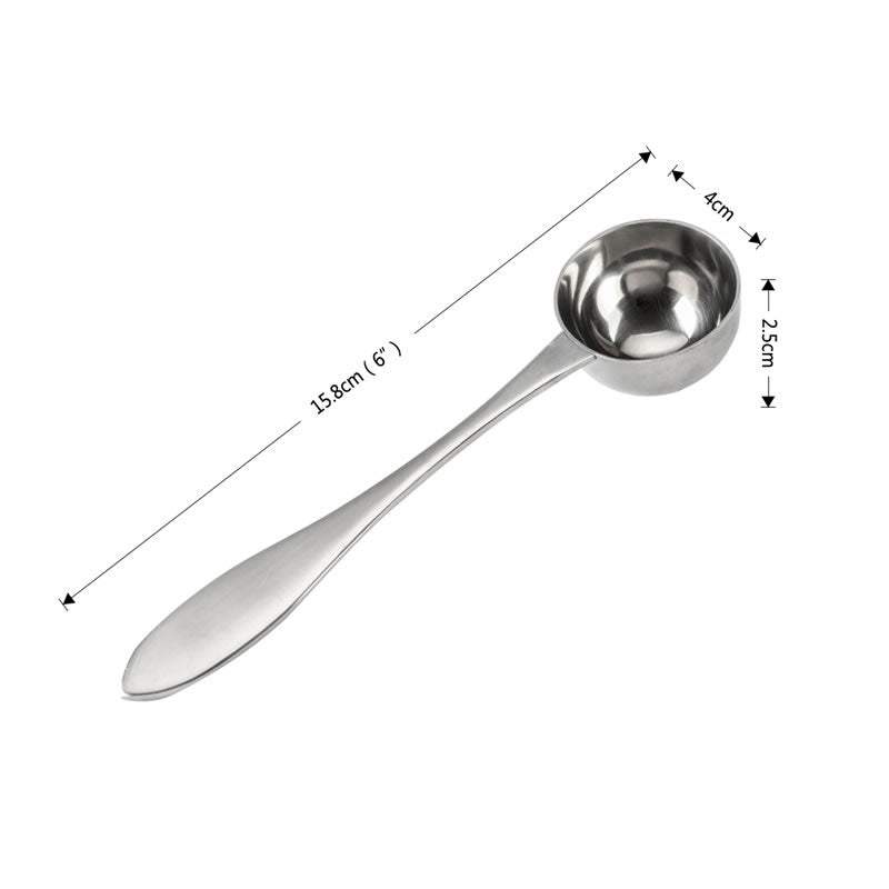 OBR Stainless Steel Long Handle Coffee Spoon Coffee Beans/Powder Spoon Ice Cream Scoop Coffee