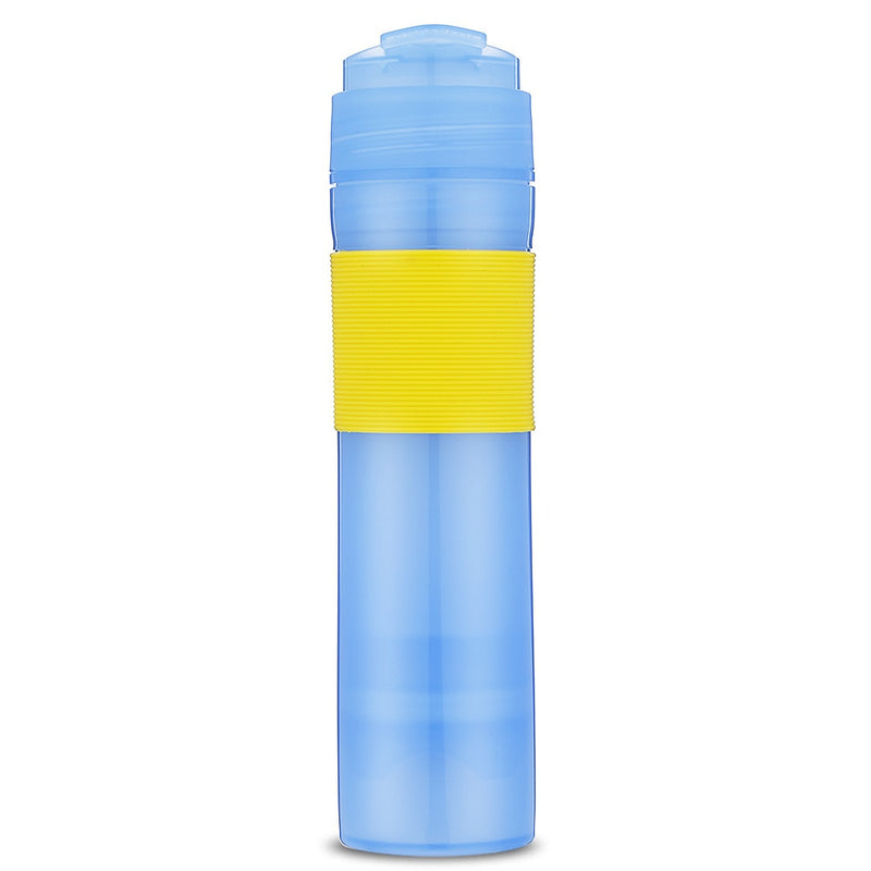 Portable French Press Coffe Bottle Plastic Outdoor Vacuum Coffee Plunger Filter Coffee Cup Travel