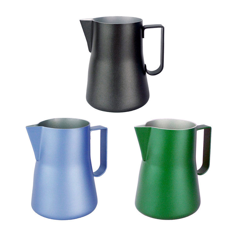 ROKENE Food Grade Coffee Pitcher Milk Frothing Jug Stainless Steel Espresso Coffee Frothing Jug