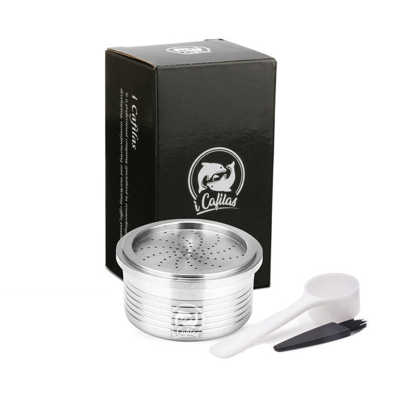 Refillable Lavazza Crema Coffee Capsulas Stainless Steel Reusable Coffee Filter Capsule Cup