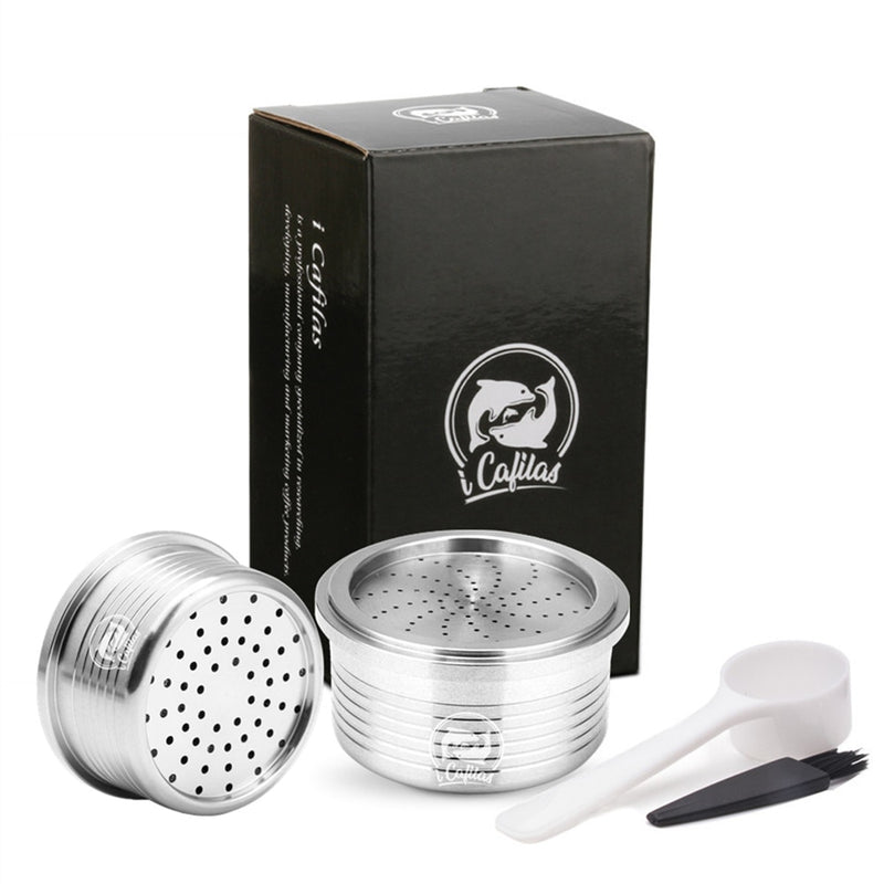Refillable Lavazza Crema Coffee Capsulas Stainless Steel Reusable Coffee Filter Capsule Cup