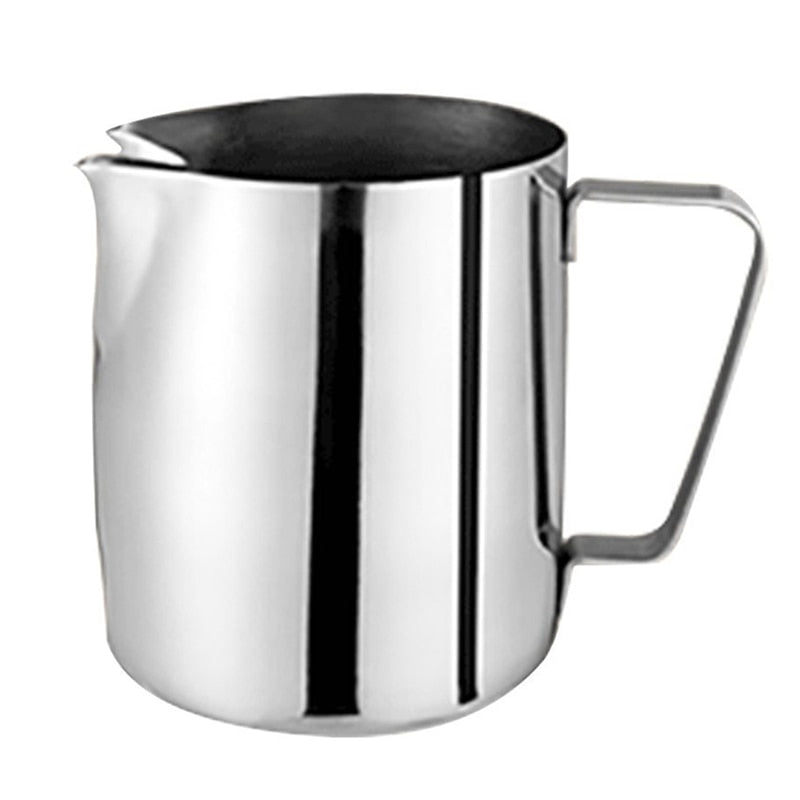 Rokene Stainless Steel Coffee Milk Frothing Pitcher with Double Spouts Coffee Pitcher Barista