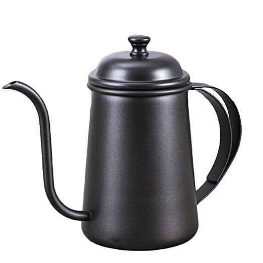 Rokene Stainless Steel Pour Over Coffee Kettle Gooseneck Kettle Hand Drip Tea Pot with Long