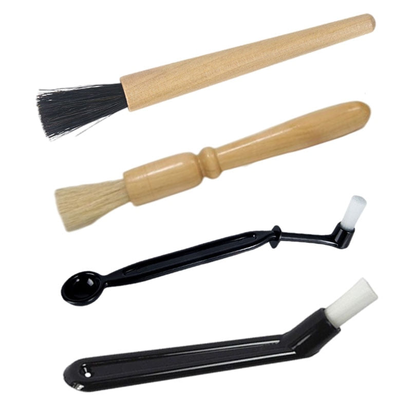 Coffee Grinder Cleaning Brush Espresso Brush Accessories for Bean Grain Coffee Tool Soft Hair Cleaning Brush