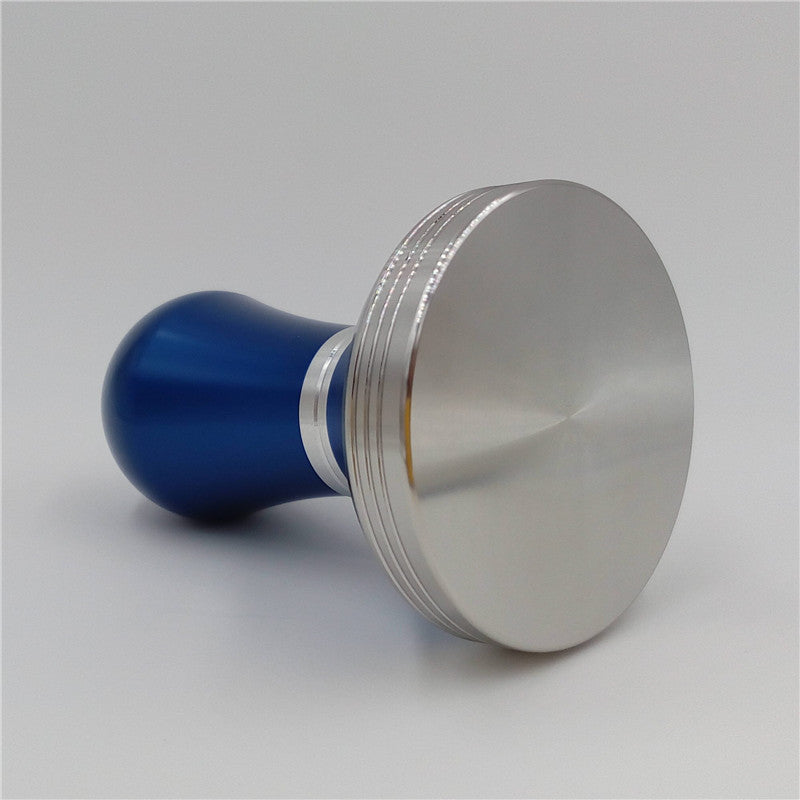 Stainless Steel 51mm Coffee Tamper Blue DIY Barista Espresso maker Grinder Handmade