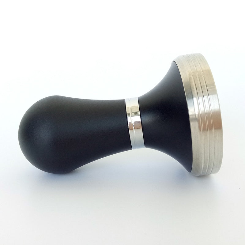 Stainless Steel  57.5mm 58mm Coffee Tamper Dress shape Barista Espresso maker Grinder Handmade