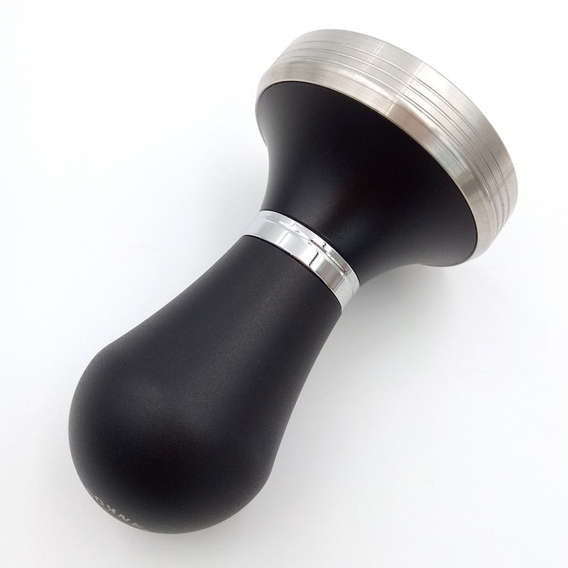 Stainless Steel  57.5mm 58mm Coffee Tamper Dress shape Barista Espresso maker Grinder Handmade