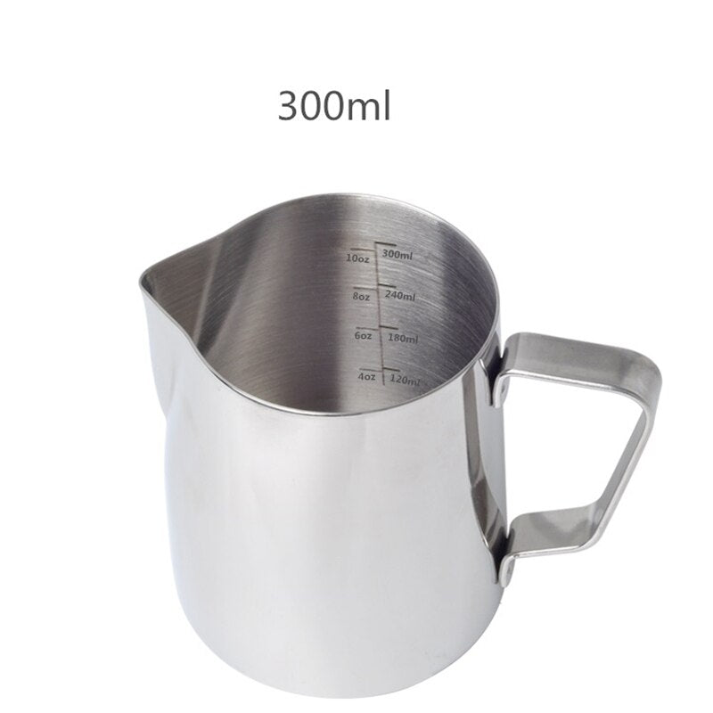 Stainless Steel Milk Frothing Jug Milk Pitcher Espresso Coffee Pitcher Barista Craft Coffee Latte