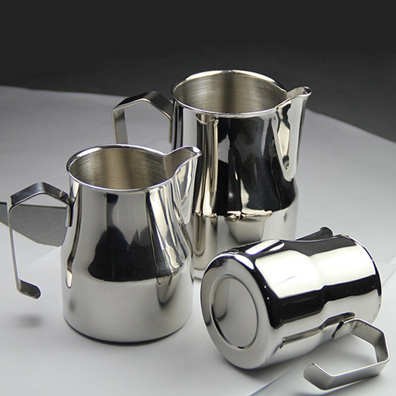 Stainless Steel Milk Frothing Jug Coffee Italian Latte Art Jug Milk Pitcher Frother Cup 350/550/750Ml