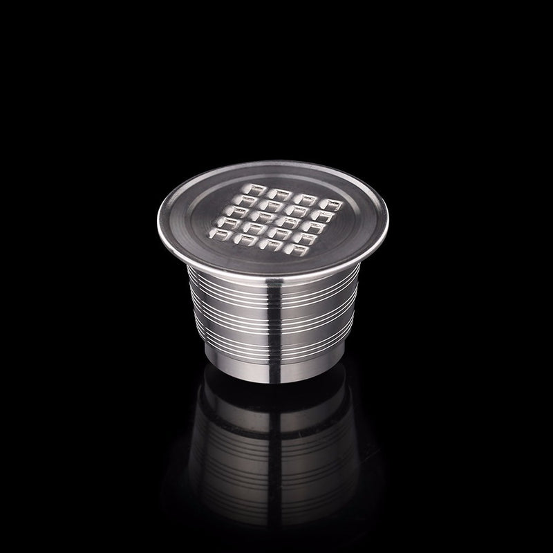 Stainless Steel Nespresso Cafeteira Refillable Capsule Reusable Coffee Filter Dripper