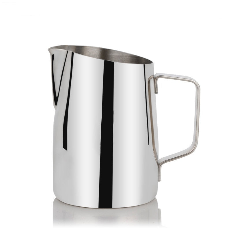 Stainless Steel Non-Stick Coating Coffee Pitcher Milk Frothing Espresso Coffee Pitcher Jug 450ml