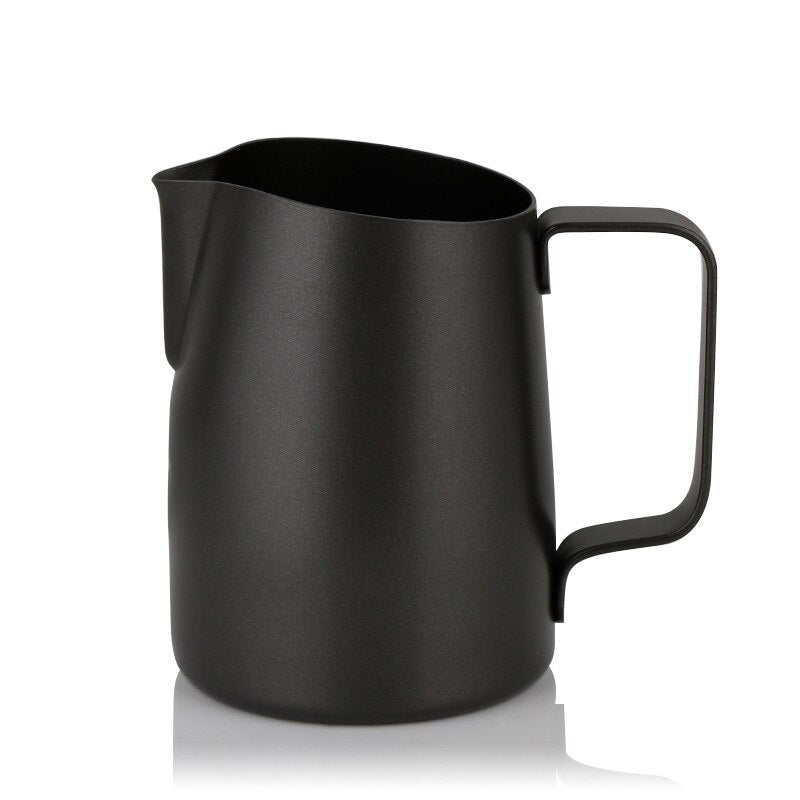 Stainless Steel Non-Stick Coating Coffee Pitcher Milk Frothing Espresso Coffee Pitcher Jug 450ml