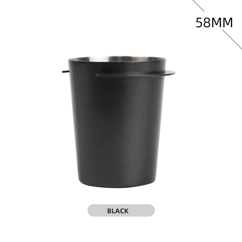 Stainless Steel Coffee Dosing Cup Powder Feeder Part Espresso Machine Dosing Cup