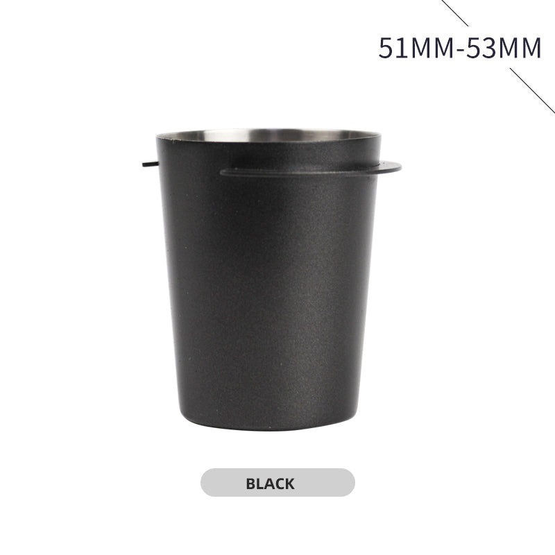 Stainless Steel Coffee Dosing Cup Powder Feeder Part Espresso Machine Dosing Cup