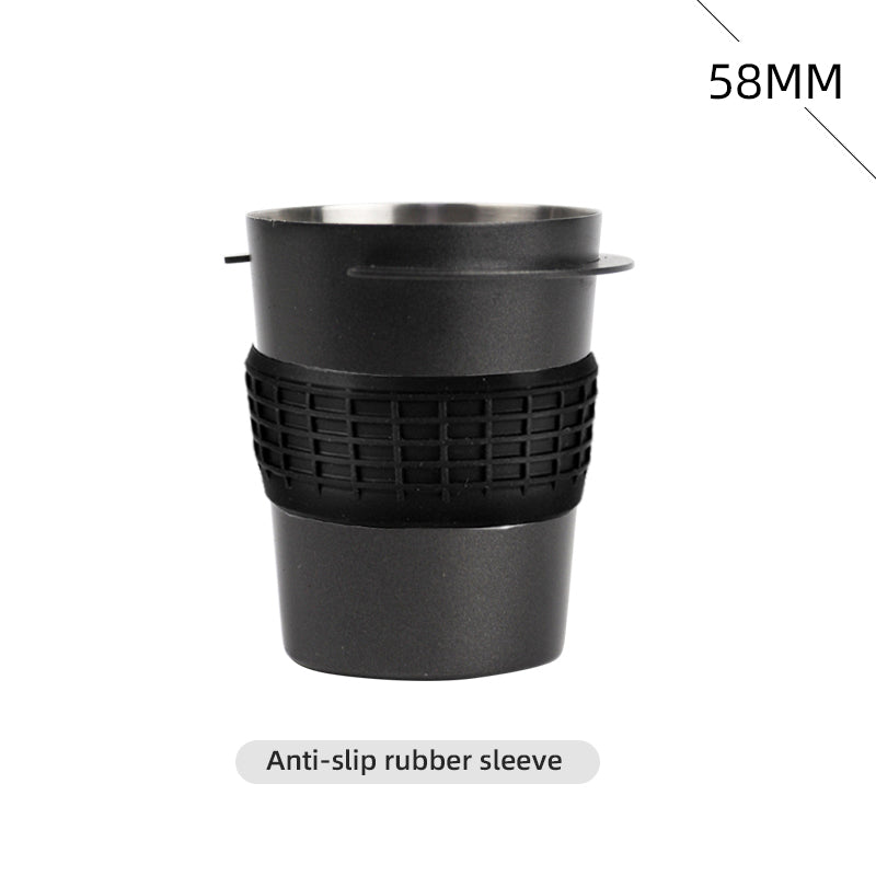 Stainless Steel Coffee Dosing Cup Powder Feeder Part Espresso Machine Dosing Cup