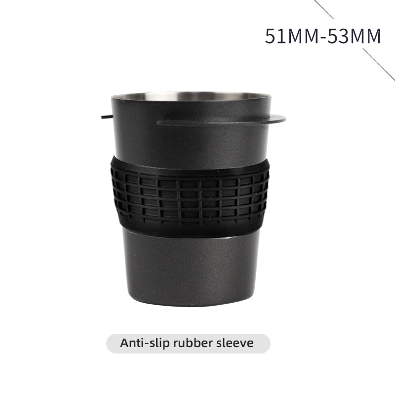 Stainless Steel Coffee Dosing Cup Powder Feeder Part Espresso Machine Dosing Cup