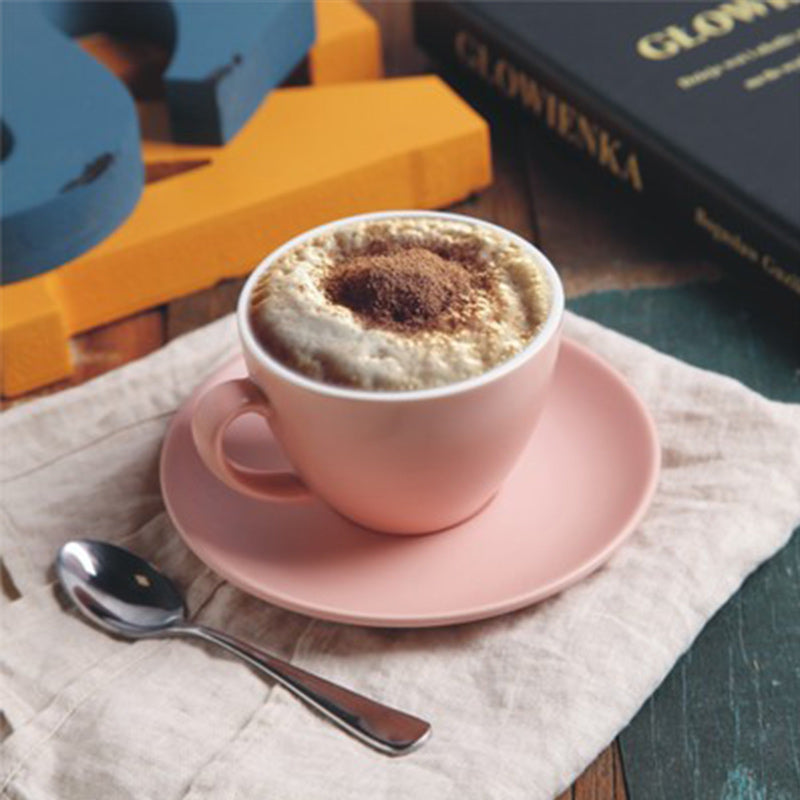 Wourmth 200ML European Style Bone China Coffee Cup and Saucer Set Creative  Ceramic Tea Cup