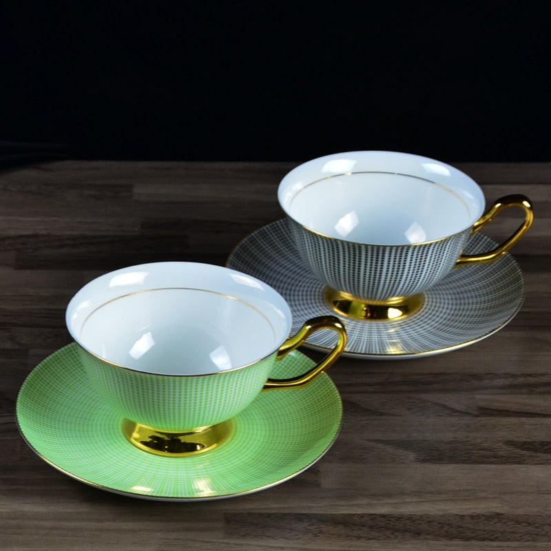 YeFine Ceramics European Royal Bone China Coffee And Tea Cup Coffee Cups And Saucers Drinkware Cup