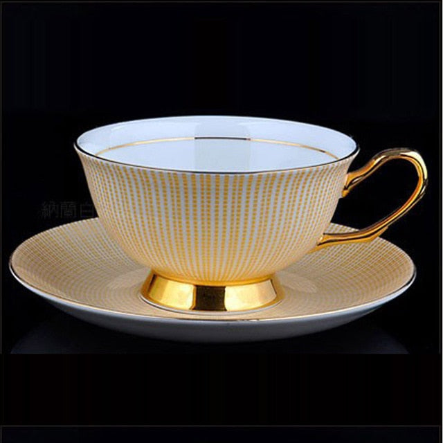 YeFine Ceramics European Royal Bone China Coffee And Tea Cup Coffee Cups And Saucers Drinkware Cup