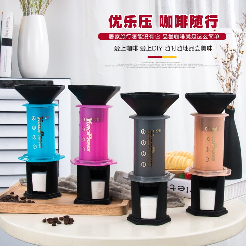 chineses version Yuropress  French Press Espresso Portable Coffee Maker Household DIY Coffee Pot Air